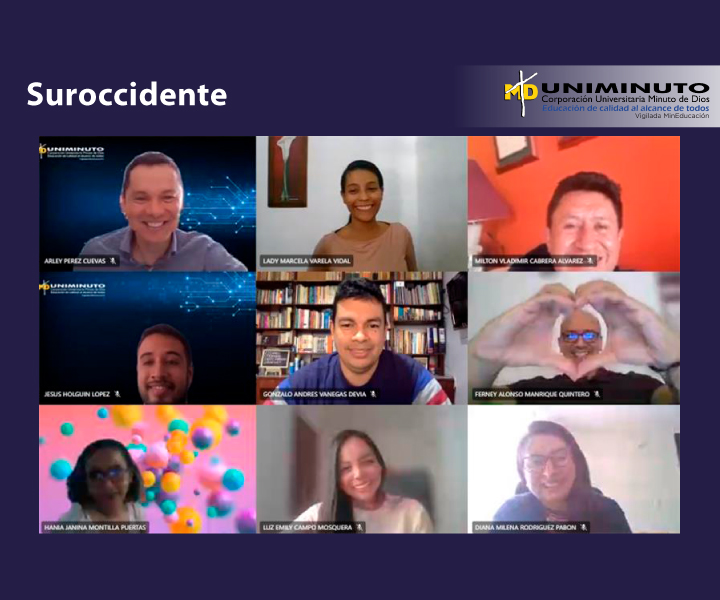 Celebración de cumpleaños de colabodores Rectoría Suroccidente