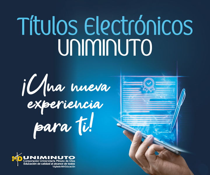 TABLET TÍTULO ELECTRÓNICO UNIMINUTO