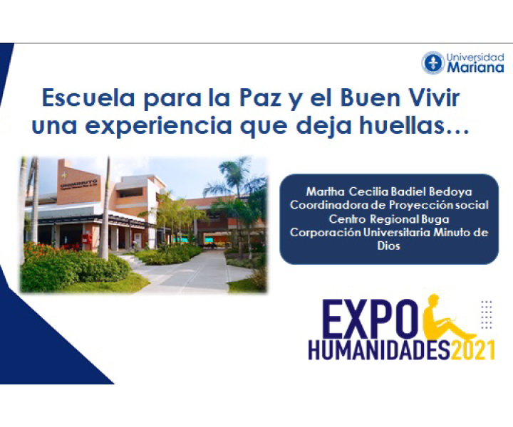 Participación de UNIMINUTO Suroccidente en el Expo Humanidades