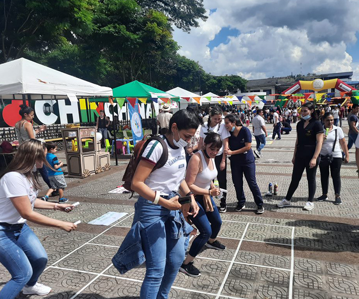 Celebración del niño en Chinchiná