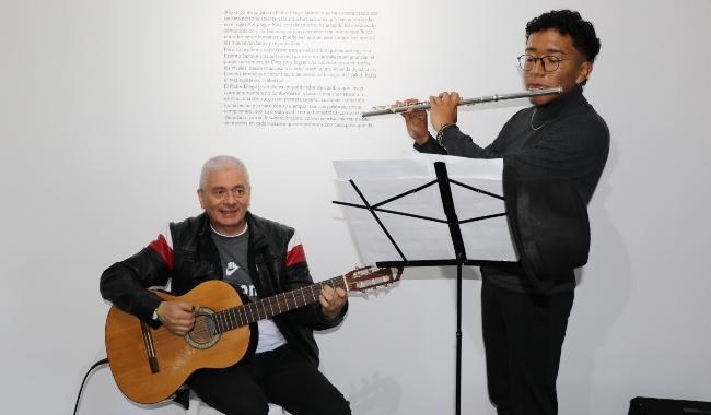 Los profesores de la Rectoría Bogotá - Presencial, celebraron su día en el Museo de Arte Contemporáneo de Bogotá - MAC.