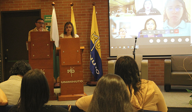 Participación virtual de la Universidad del Noreste, México. 