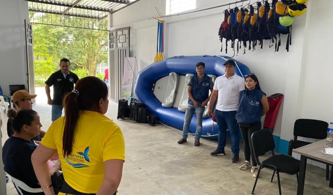 Estudiantes de la Rectoría Orinoquía en territorio