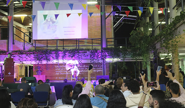 Escenario del festival de talentos 