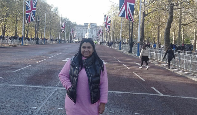 Docente de UNIMINUTO en Buckingham en Londres 