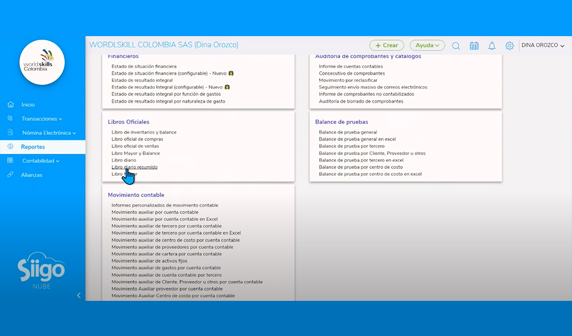 SIIGO - Plataforma contable