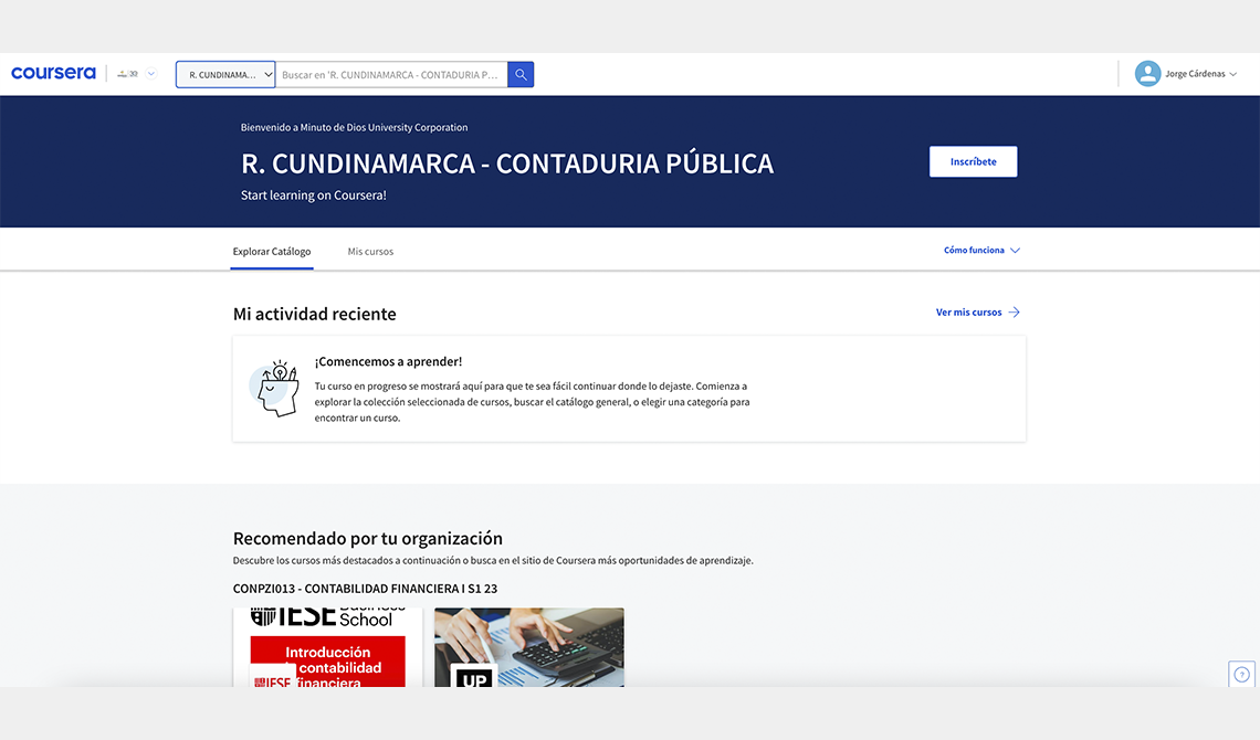 COURSERA - Educación Virtual