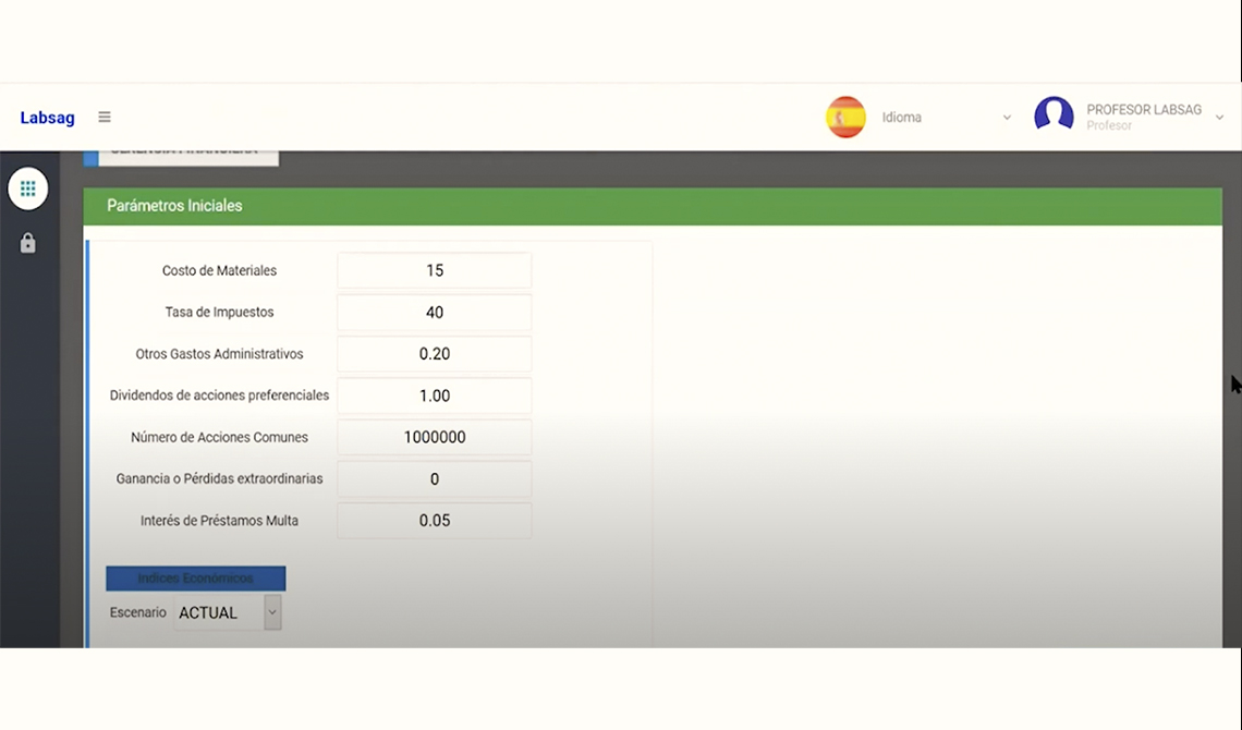 LABSAG SIMDEF - Gerencia Financiera