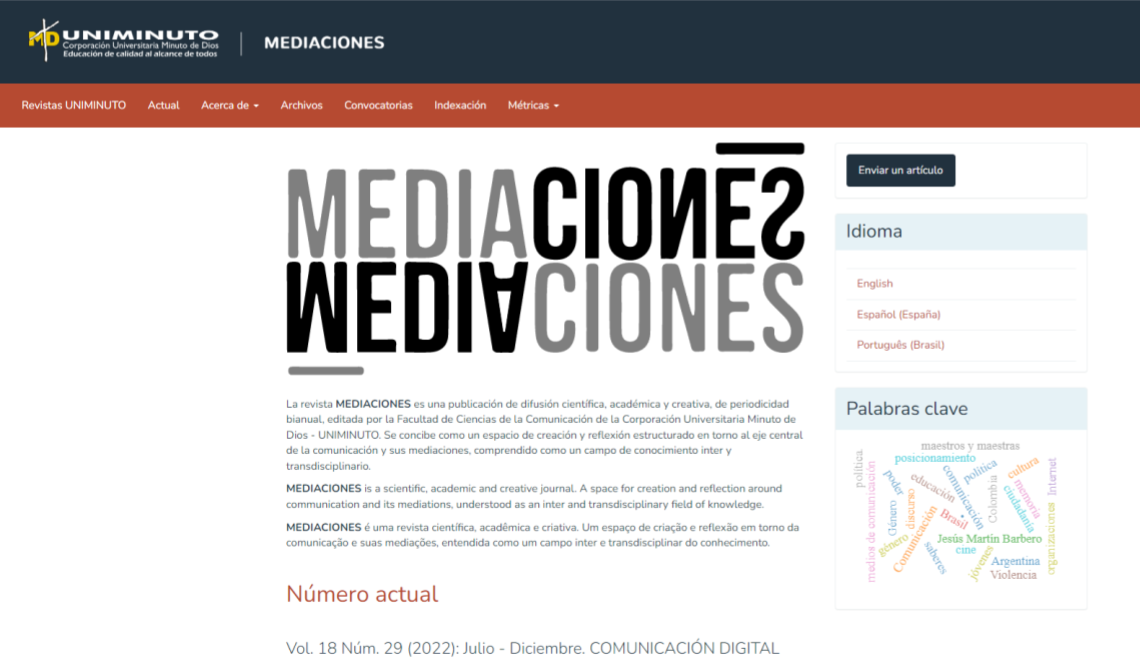 Portal de Revistas Académicas - OJS Open Journal System