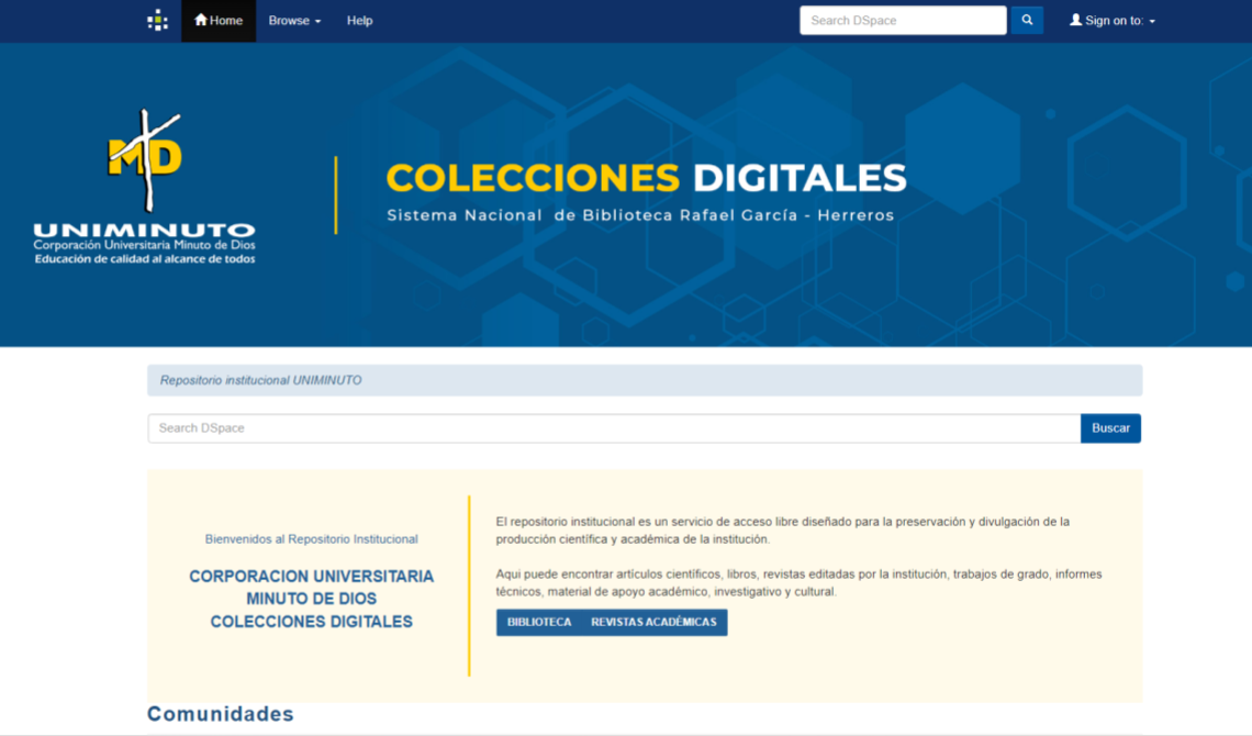 Repositorio Institucional - Colecciones Digitales