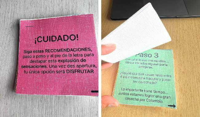 Los colaboradores aprendieron el proceso de elaboración de este dulce regalo.