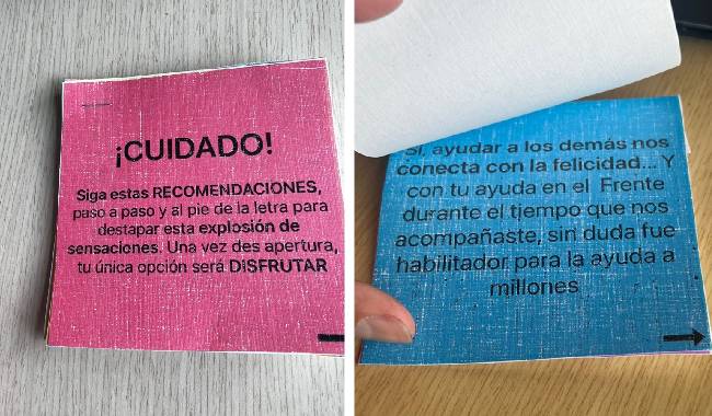 Los colaboradores aprendieron el proceso de elaboración de este dulce regalo.