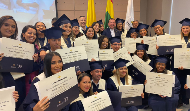 La rectoría Caribe celebró sus ceremonias de grados en los diferentes departamentos de la región.   