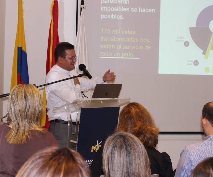 Rector General de la institución, Padre Harold Castilla Devoz, cjm.