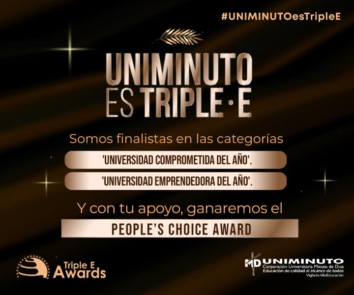 UNIMINUTO es Triple E, abiertas las votaciones