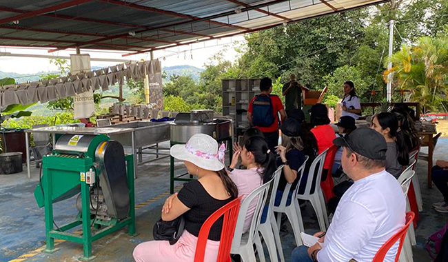 visita técnica a la empresa FIBRENSE S.A.S.