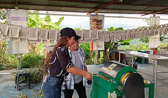 visita técnica a la empresa FIBRENSE S.A.S.