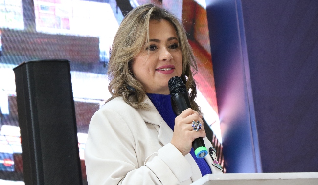 Edna Bonilla, secretaria de Educación de Bogotá.