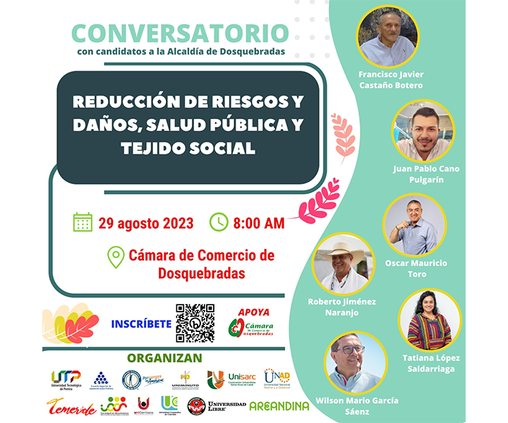 Tarjeta invitación a evento