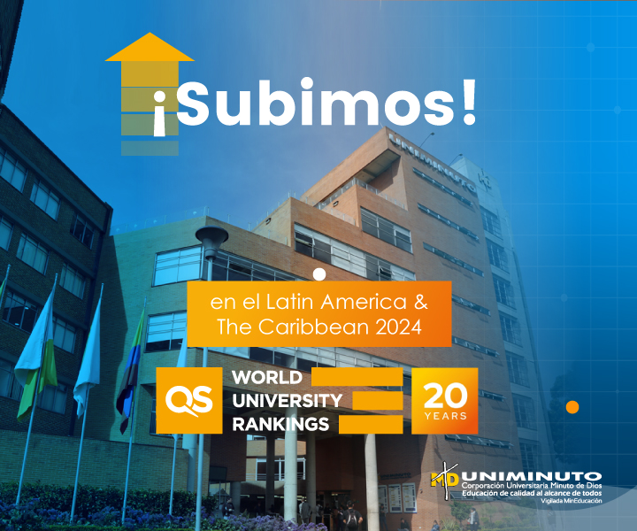 UNIMINUTO sube en el QS Latin America & The Caribbean Ranking