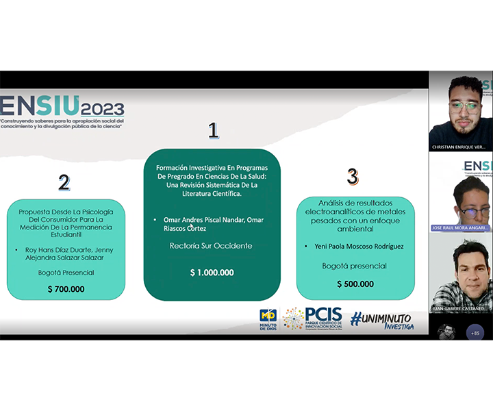 La investigación formativa se destaca en el ENSIU 2023 La investigación formativa se destaca en el ENSIU 2023