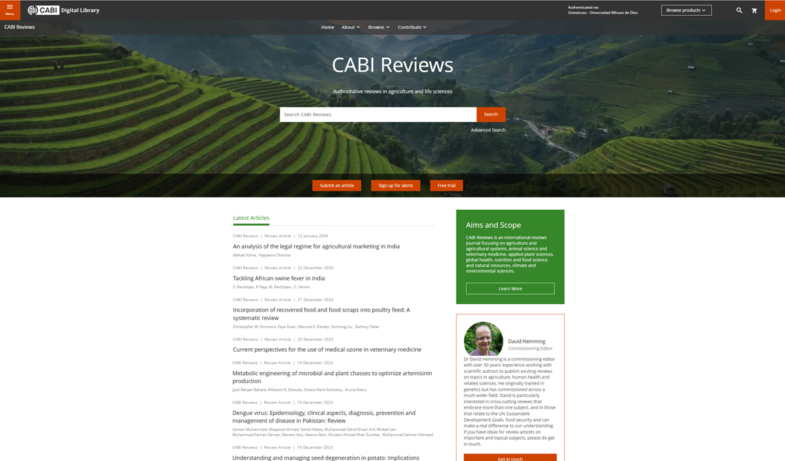 CABI Reviews