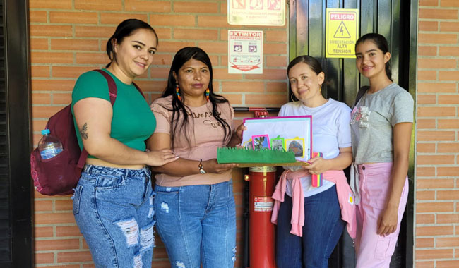 Equipo de estudiantes participantes en la investigación