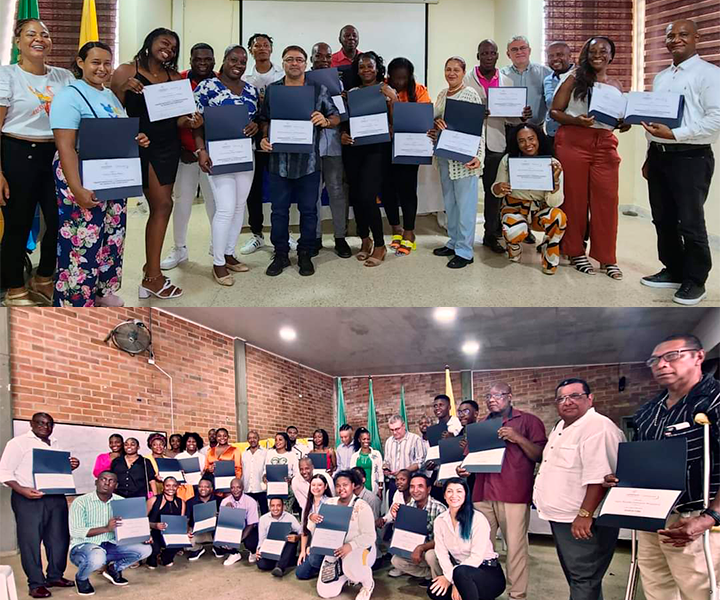 52 estudiantes de UNIMINUTO Seccional Antioquia – Chocó en el Centro Regional Chocó culminaron con éxito sus procesos formativos en programas de educación continua.  