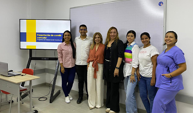 Comité curricular con los centros universitarios de Cúcuta y Ocaña