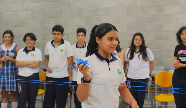 Estudiantes de colegio villavicencio