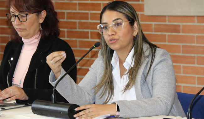 Doctora Yarelis Lara, presidenta del Comité Ejecutivo de la Red Colombiana de Posgrados