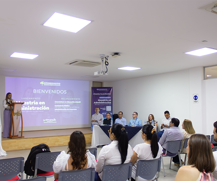 UNIMINUTO Centro Universitario Cúcuta llevó a cabo el lanzamiento oficial de su nueva Maestría en Administración