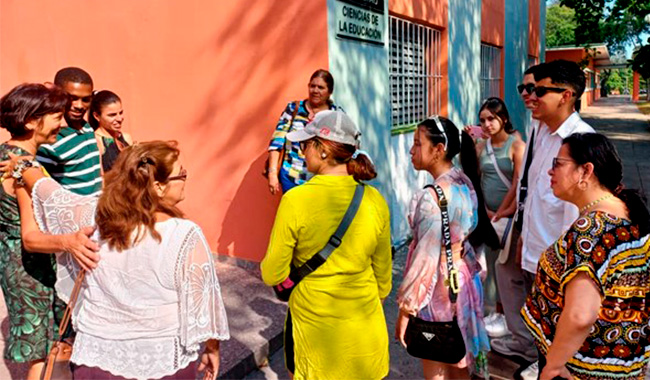 Visita a la Universidad Ciencias Pedagógicas