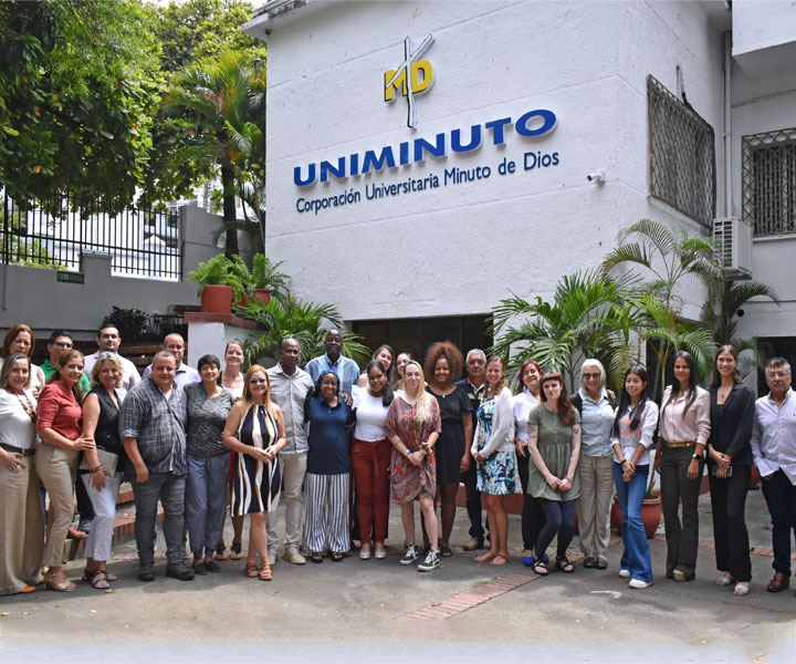 Docentes de Morgan State University en el Centro Universitario UNIMINUTO Cali gracias al Fullbright Program- Hays