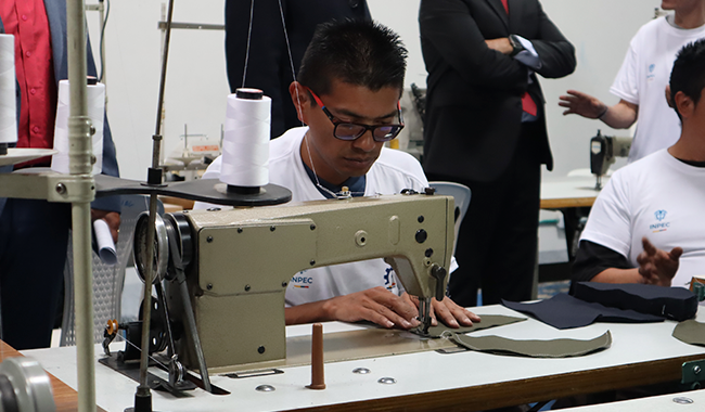 Resocialización a través de la confección