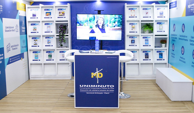Stand UNIMINUTO-BELLO En la Fiesta del libro