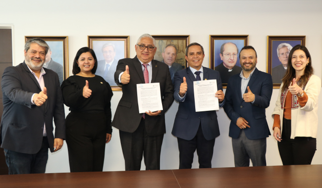 Directivos de UNIMINUTO Y UCOL 