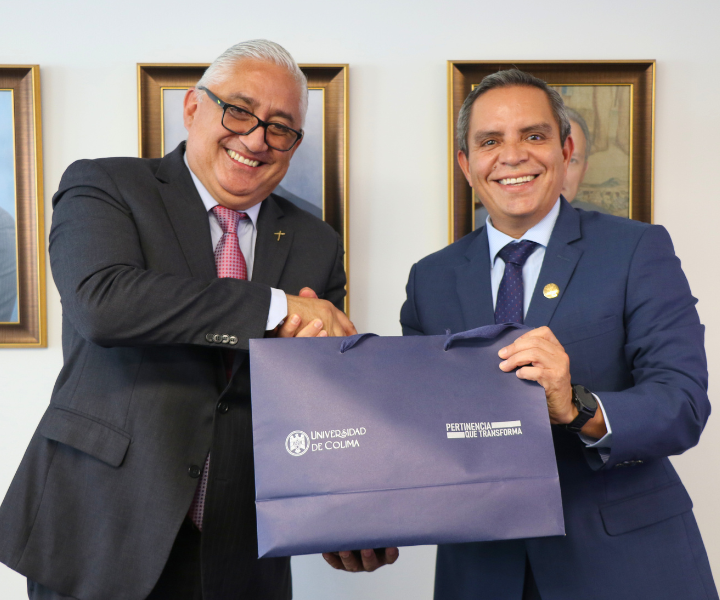 Rectores de UCOL y de UNIMINUTO Bogotá