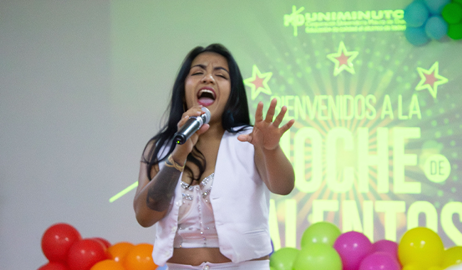 Yenny Katerine Antolinez Quintero estudiante del programa Licenciatura en Educación Infantil