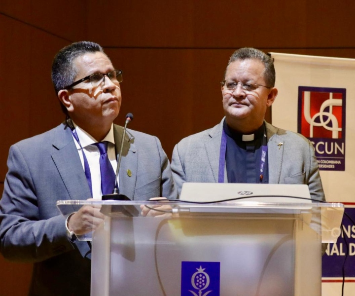 padre Harold Castilla Vicepresidente de ASCUN