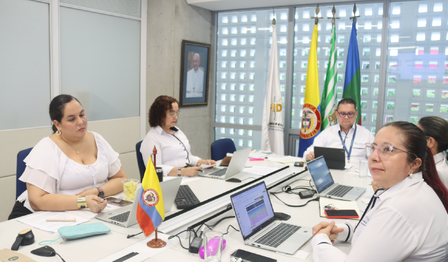 Reunión con el rector Oriente en Villavicencio