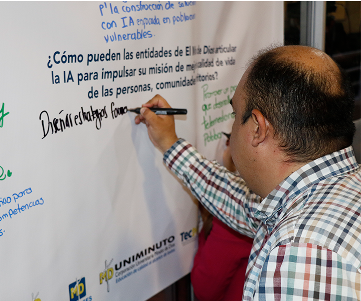 Colaboradores de El Minuto de Dios - I Jornada de IA