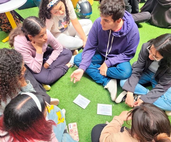 Estudiantes participando de la Semana Social UNIMINUTO