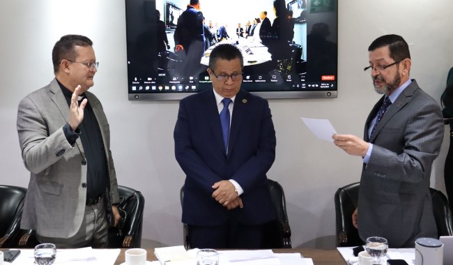 Juramento por parte del Padre Harold Castilla Devoz, cjm