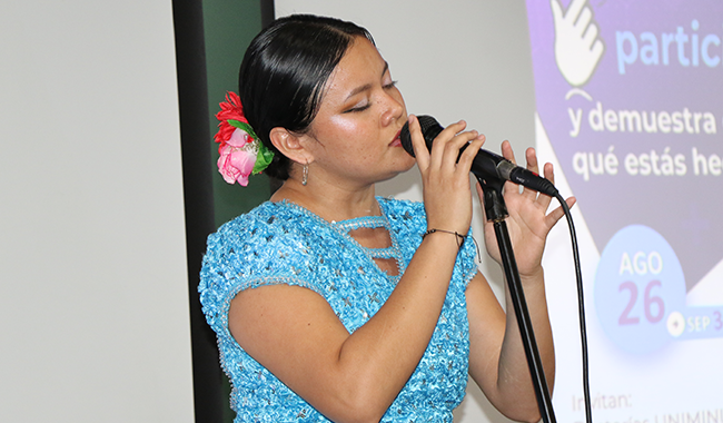 Festival de la canción UNIMINUTO ES UNA NOTA