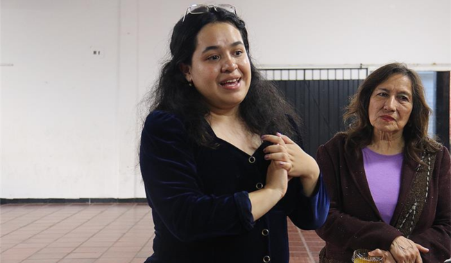 Gabriela Vargas, Trabajadora Social y Joven Investigadora de UNIMINUTO Cundinamarca.