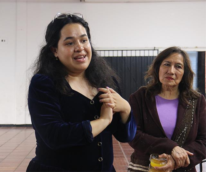 Gabriela Vargas, Trabajadora Social y Joven Investigadora de UNIMINUTO Cundinamarca.