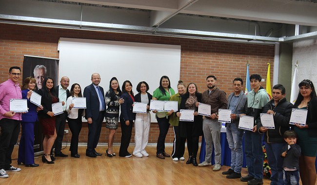 Clausura del grupo de formación de emprendedores de sectores comercio y Turismo.