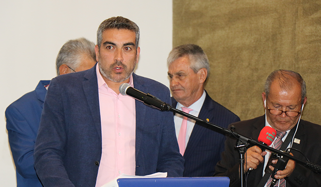 Presidente de la Liga Bogotá Jorge Chaparro