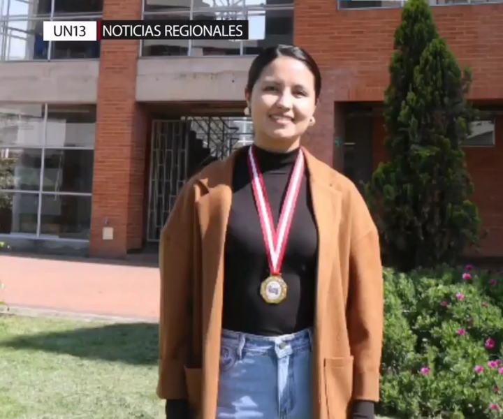 Angy Ríos, Representa a UNIMINUTO en EXPO ESI AMLAT 2024.